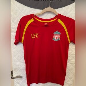 Liverpool Youth Football Club Jersey, Size 12/13, Virgil #4, Red Like New